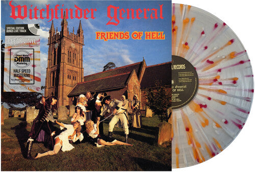 Witchfinder General: Friends Of Hell - Clear Red Orange & White Splatter Vinyl ( Vinyl )