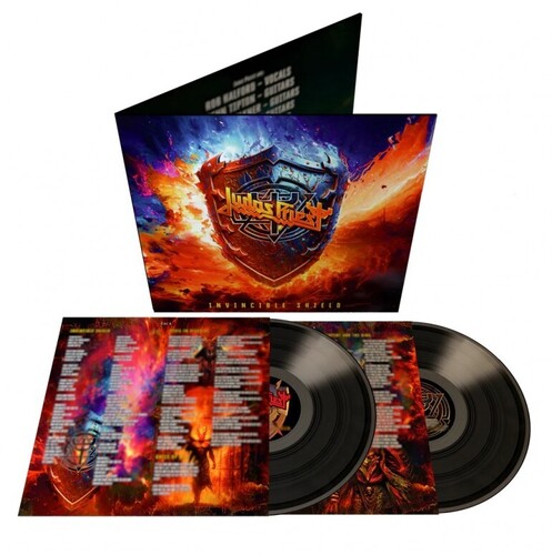 Judas Priest: Invincible Shield - Deluxe Gatefold Black Vinyl with Alternate Cover Artwork ( Vinyl )