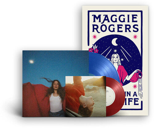 Maggie Rogers: Heard It In A Past Life: 5th Anniversary - Deluxe Edition on Blue Colored Vinyl with Bonus Red Colored 7-Inch Vinyl & Poster ( Vinyl )