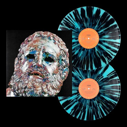 Foxing: Foxing - Ice Blue with Black Splatter ( Vinyl )