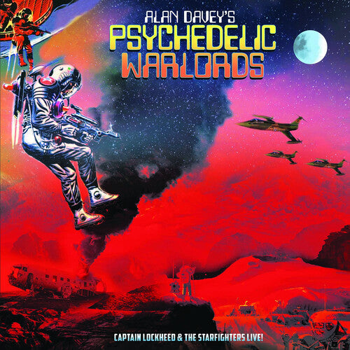 Alan Davey’s Psychedelic Warlords: Captain Lockheed and the Starfighters Live! ( Vinyl )