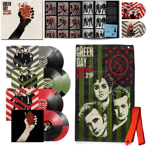 Green Day: American Idiot (20th Anniversary Deluxe Edition) [Split-Color 8LP + 2 Blu-ray] ( Vinyl )