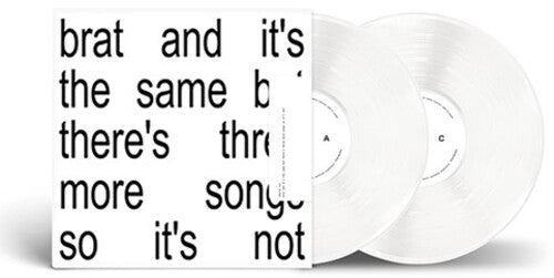 Charli XCX: Brat And It's The Same But There's Three More Songs So It's Not ( Vinyl )