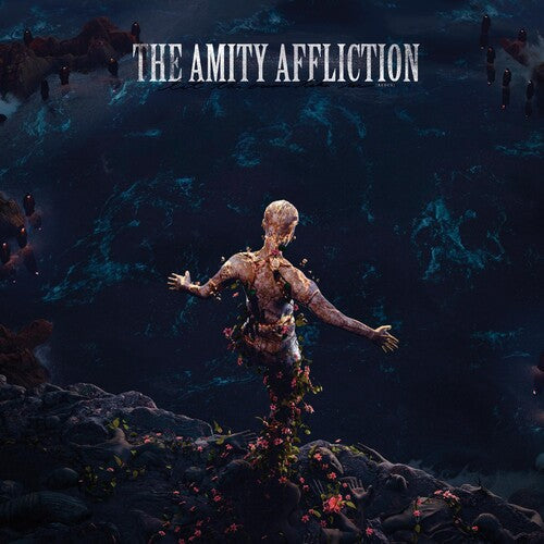 The Amity Affliction: Let The Ocean Take Me   (Sea Blue with Heavy White Splatter) ( Vinyl )