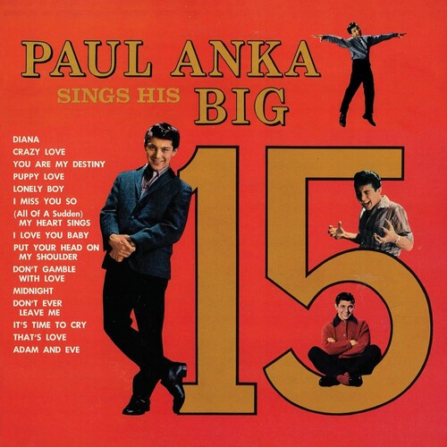 Paul Anka: Paul Anka Sings His Big 15 ( Vinyl )