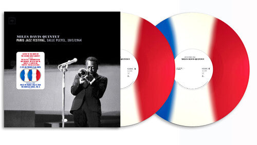 Miles Davis: Paris Jazz Festival, Salle Pleyel 10/1/1964 (2 LP) (140g Vinyl/ Blue, White & Red French Flag Inspired Vinyl) ( Vinyl )