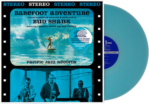 Bud Shank: Barefoot Adventure - Seaglass Agua ( Vinyl )