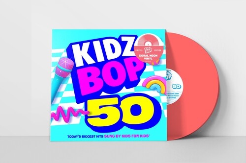 Kidz Bop Kids: Kidz Bop 50    [Neon Coral LP] ( Vinyl )