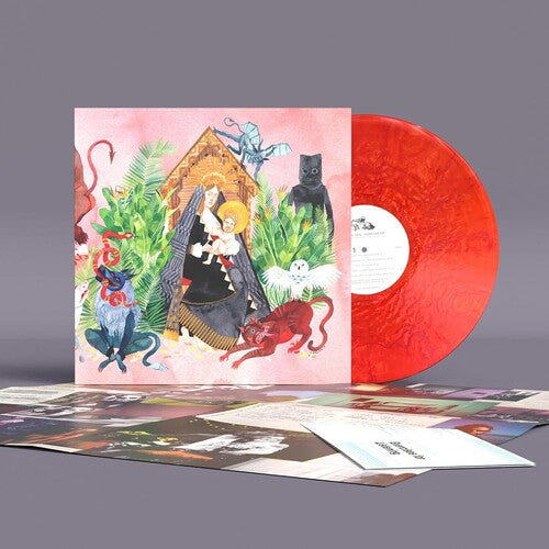 Father John Misty: I Love You, Honeybear Single LP Pearlescent Red ( Vinyl )