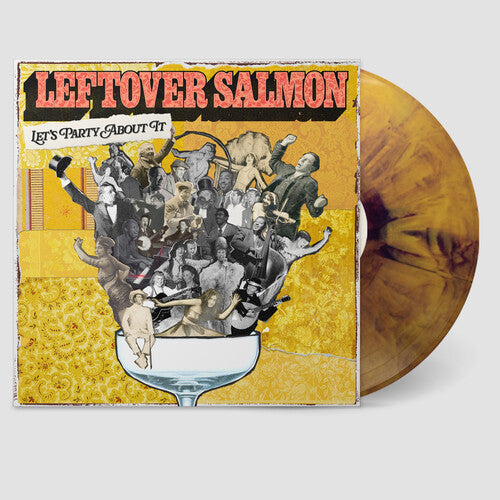 Leftover Salmon: Let's Party About It - Deep Yellow / Purple Twisted ( Vinyl )