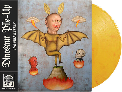 Dinosaur Pile-Up: I'Ve Felt Better - Yellow Flame Marble ( Vinyl )