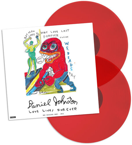 Daniel Johnston: Love Lives Forever - BBC Sessions 2003-2011 - Red ( Vinyl )