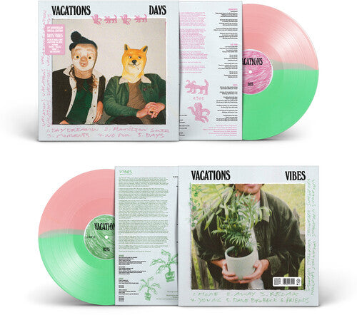 Vacations: Days/Vibes - Pink/Green ( Vinyl )