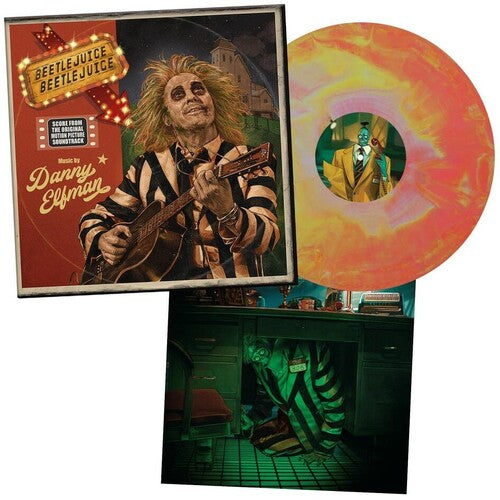 Danny Elfman: Beetlejuice Beetlejuice (Original Soundtrack) - Limited Australian Exclusive Pink & Yellow Colored Vinyl ( Vinyl )