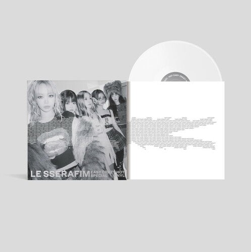 Le Sserafim: 'EASY-CRAZY-HOT' SPECIAL VINYL [SILVER WHITE] ( Vinyl )