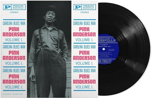Pink Anderson: Vol. 1: Carolina Blues Man (Bluesville Acoustic Sounds Series) ( Vinyl )