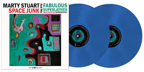Marty Stuart & His Fabulous Superlatives: Space Junk - Blue ( Vinyl )