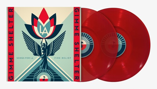 Various Artists: Gimme Shelter: Songs For La Fire Relief (RED 2xLP) ( Vinyl )