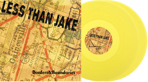 Less than Jake: Borders & Boundaries 25th Anniversary - Yellow ( Vinyl )