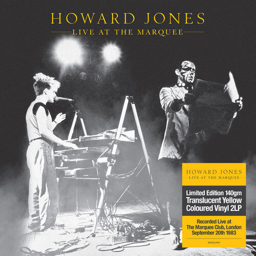 Howard Jones: Live At The Marquee - Transparent Yellow Vinyl ( Vinyl )