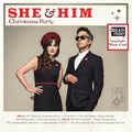 She & Him: Christmas Party - Snowflake White Colored Vinyl ( Vinyl )