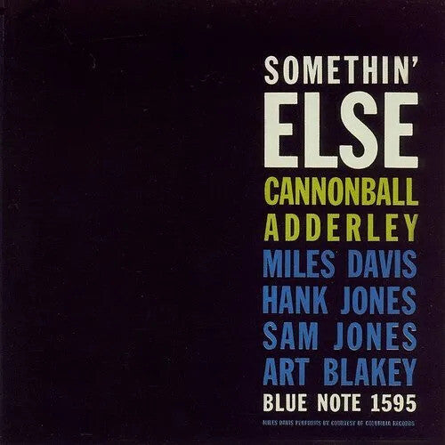Cannonball Adderley: Somethin' Else - Limited 180-Gram Crystal Clear Vinyl with Bonus Tracks ( Vinyl )