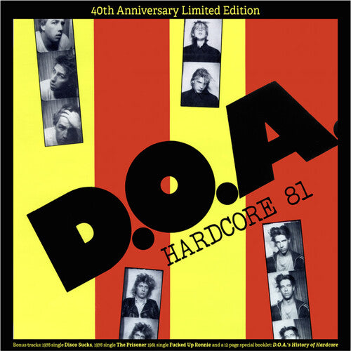 D.O.A.: Hardcore 81 ( Vinyl )