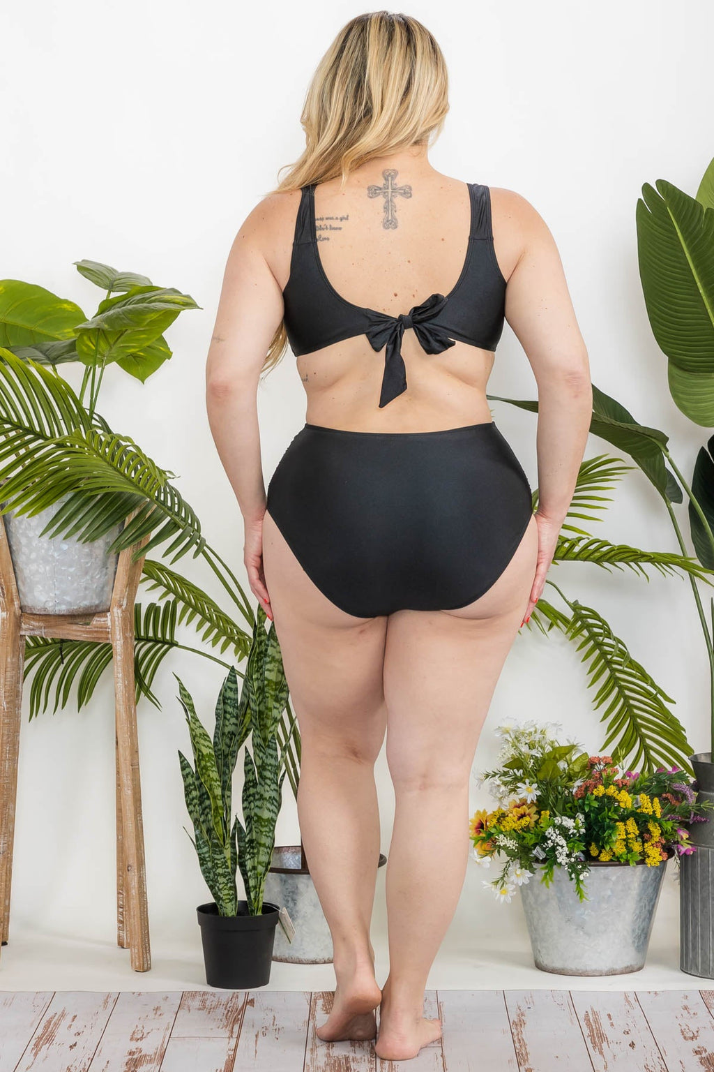 H2897 Plus  Under Wire High-Waisted Bikini