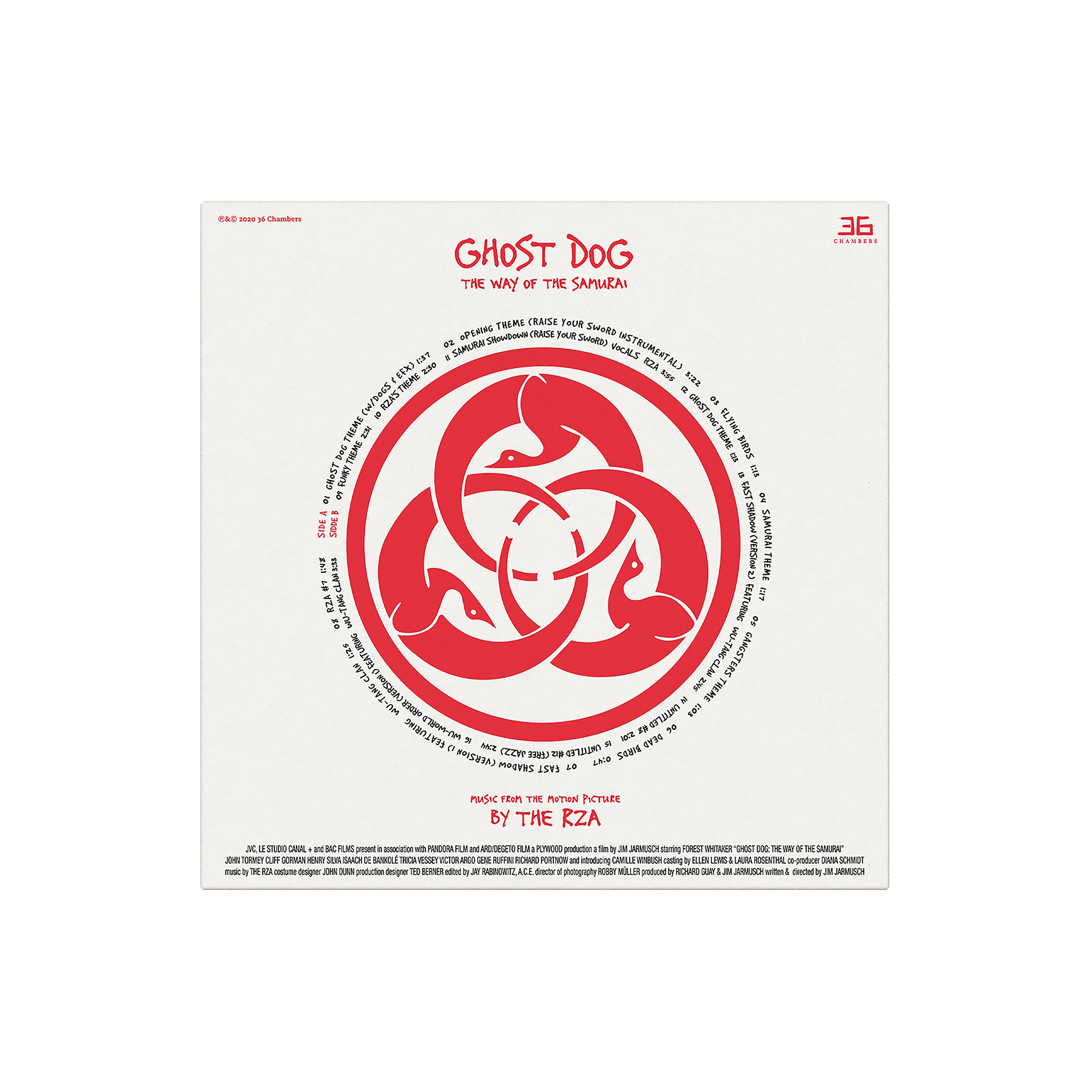 RZA: Ghost Dog - Original Motion Picture Score - Deluxe Edition Vinyl ( Vinyl )
